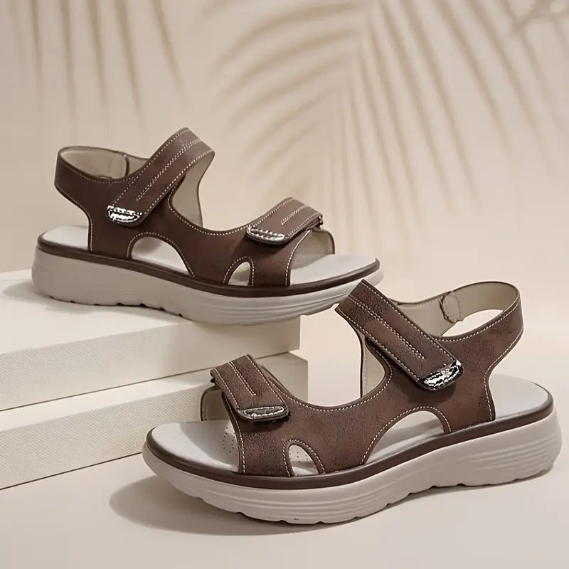 Prima Scelta | Sandali Comodi da Donna con Velcro ActiveStep™