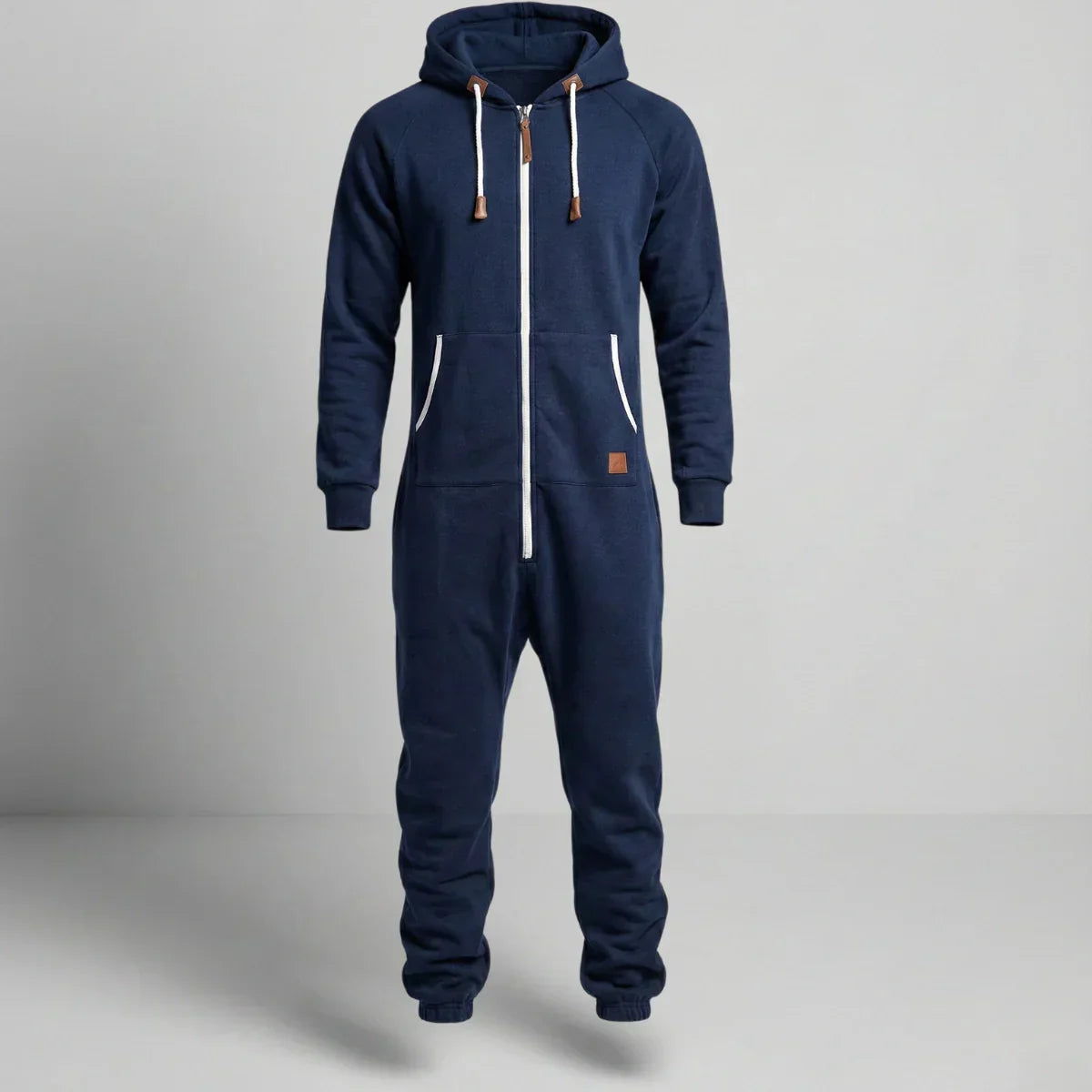 Prima Scelta | Tuta in pile con cappuccio e zip Cozy