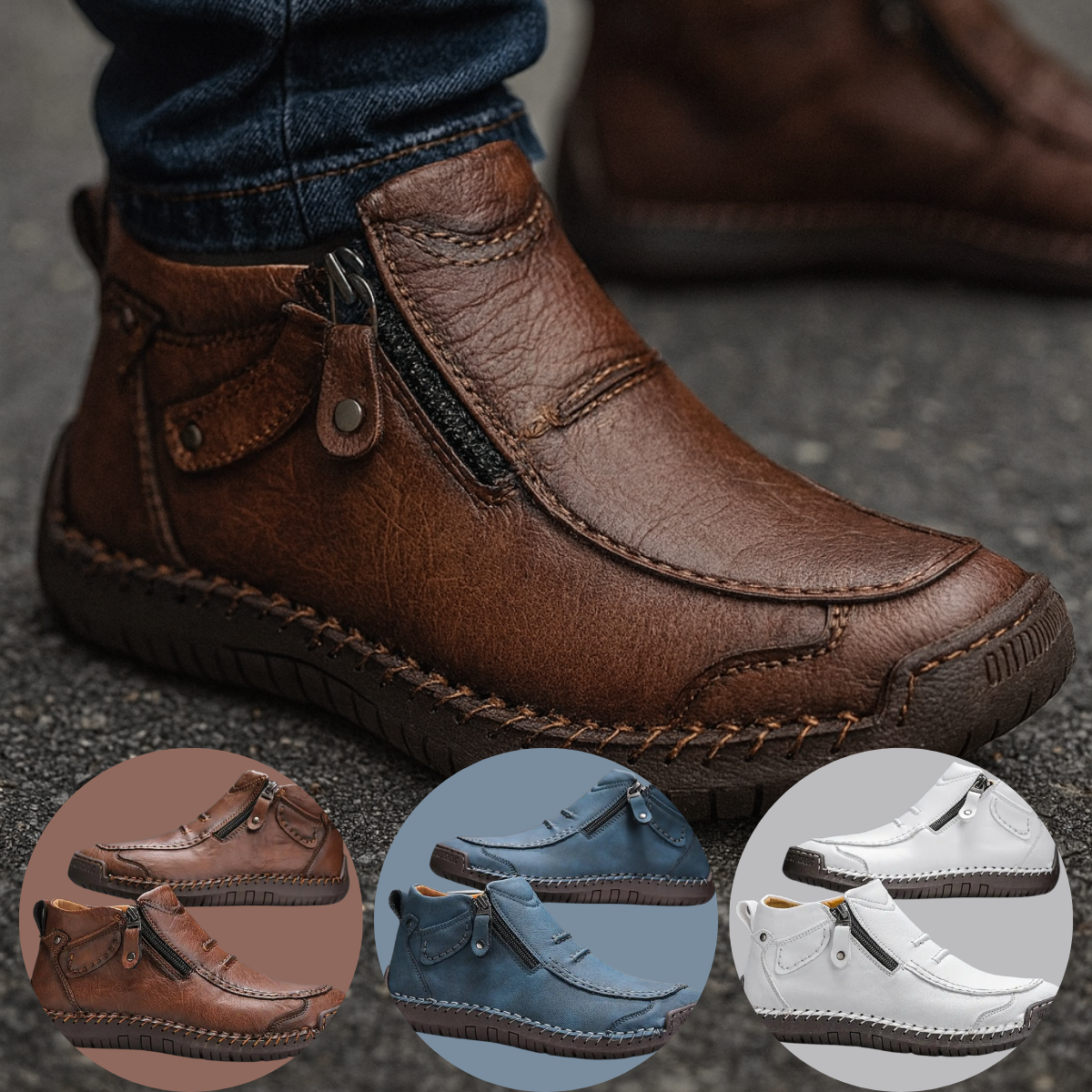 Prima Scelta | Scarpe ergonomiche con cerniera – AlignWalk™