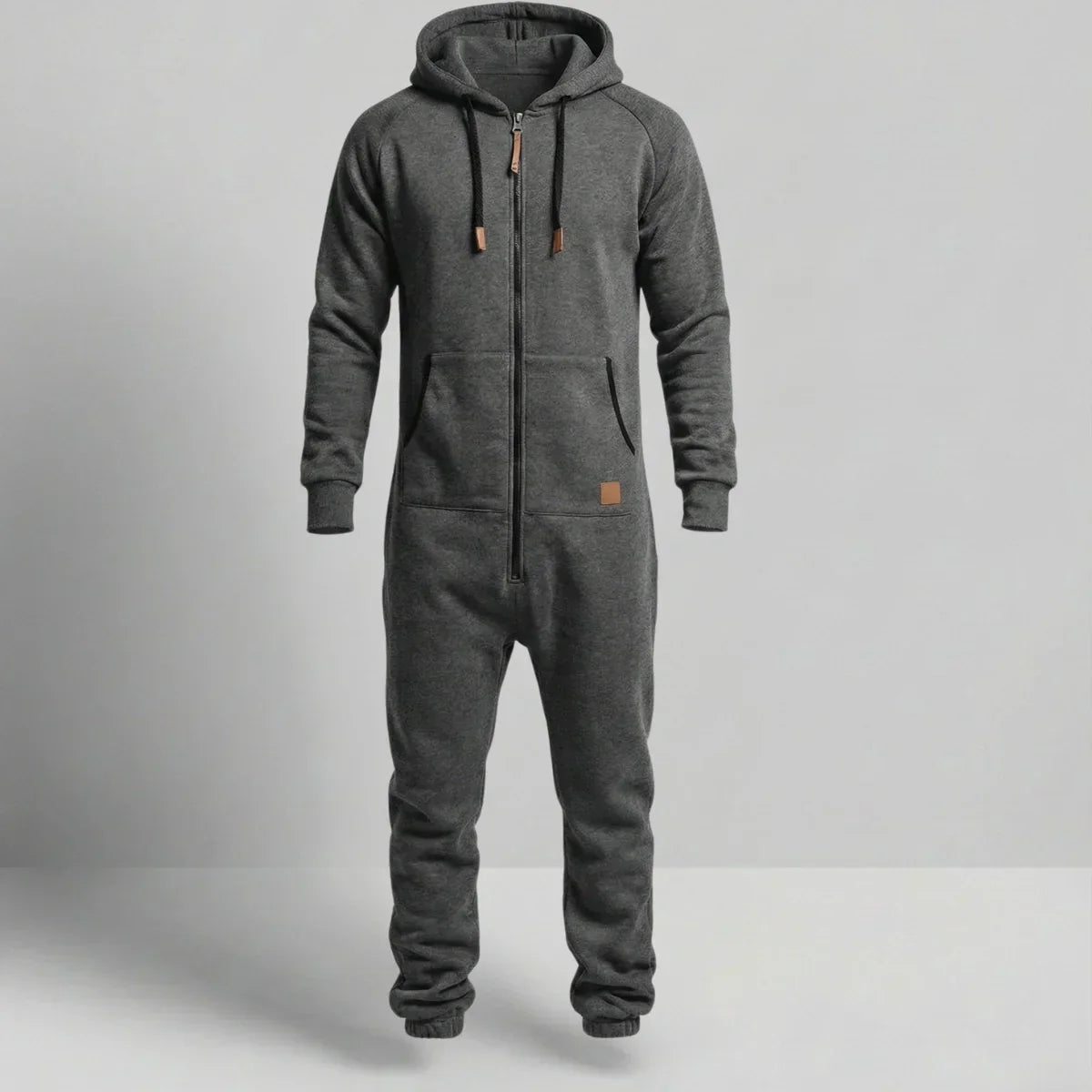 Prima Scelta | Tuta in pile con cappuccio e zip Cozy