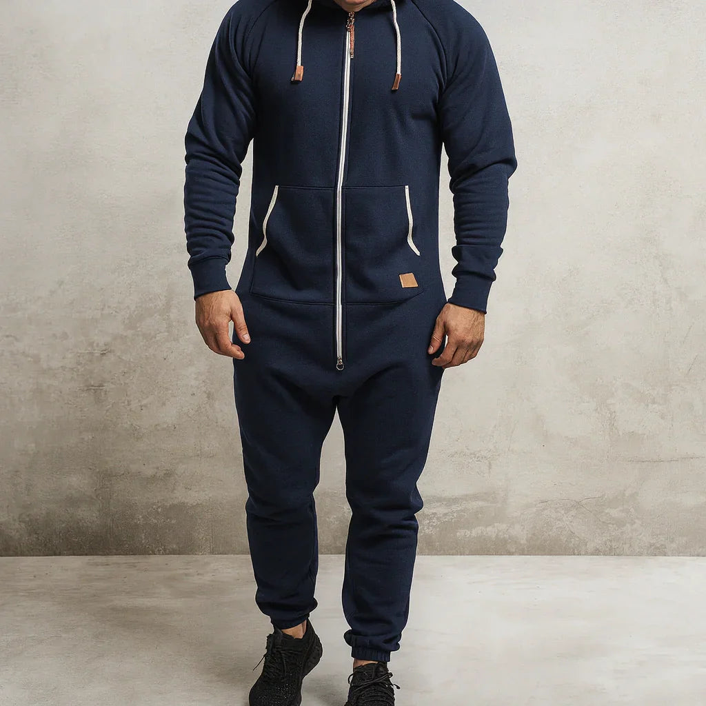 Prima Scelta | Tuta in pile con cappuccio e zip Cozy