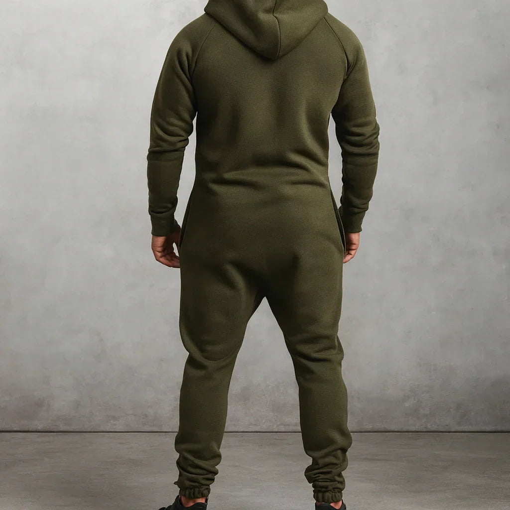 Prima Scelta | Tuta in pile con cappuccio e zip Cozy
