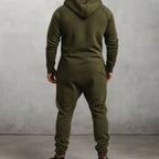 Prima Scelta | Tuta in pile con cappuccio e zip Cozy