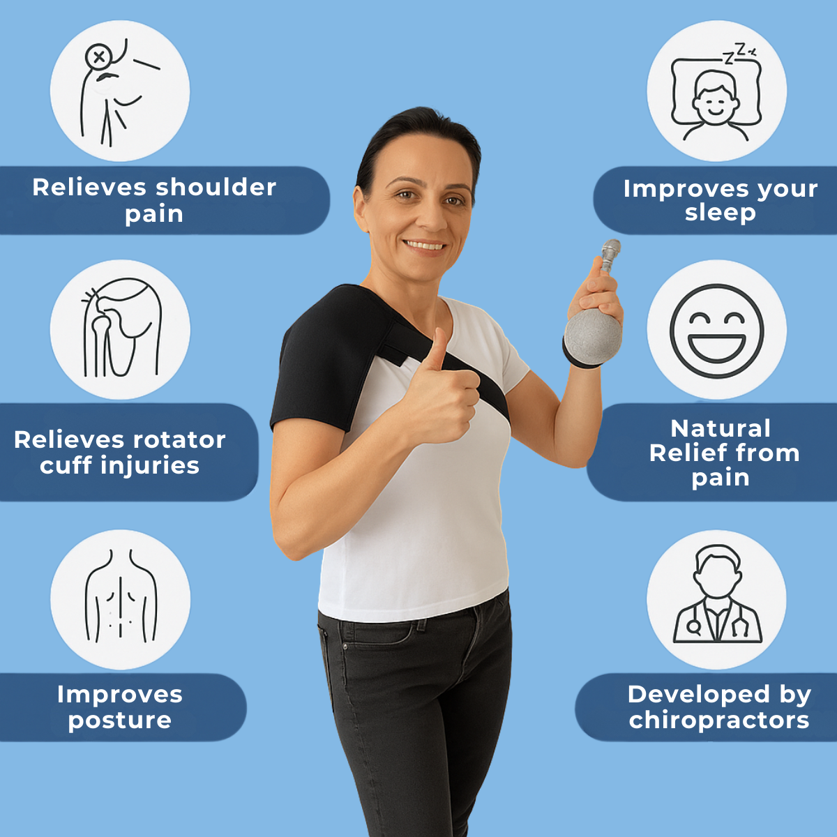 Prima Scelta | ErgoShoulder – Supporto e protezione ergonomici per la spalla
