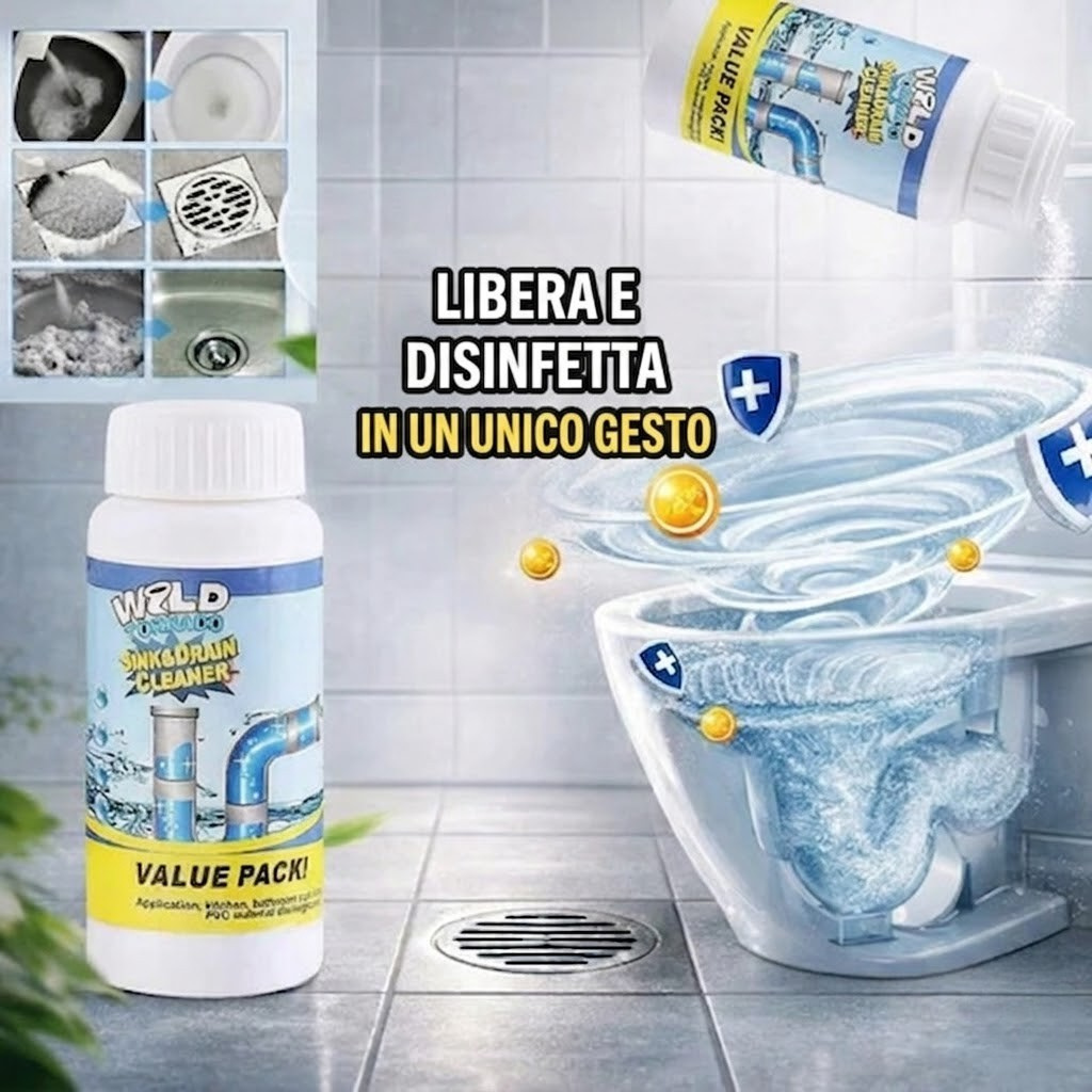 Prima Scelta | Disotturante a Schiuma Attiva – WildTornado™ Pro