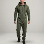 Prima Scelta | Tuta in pile con cappuccio e zip Cozy