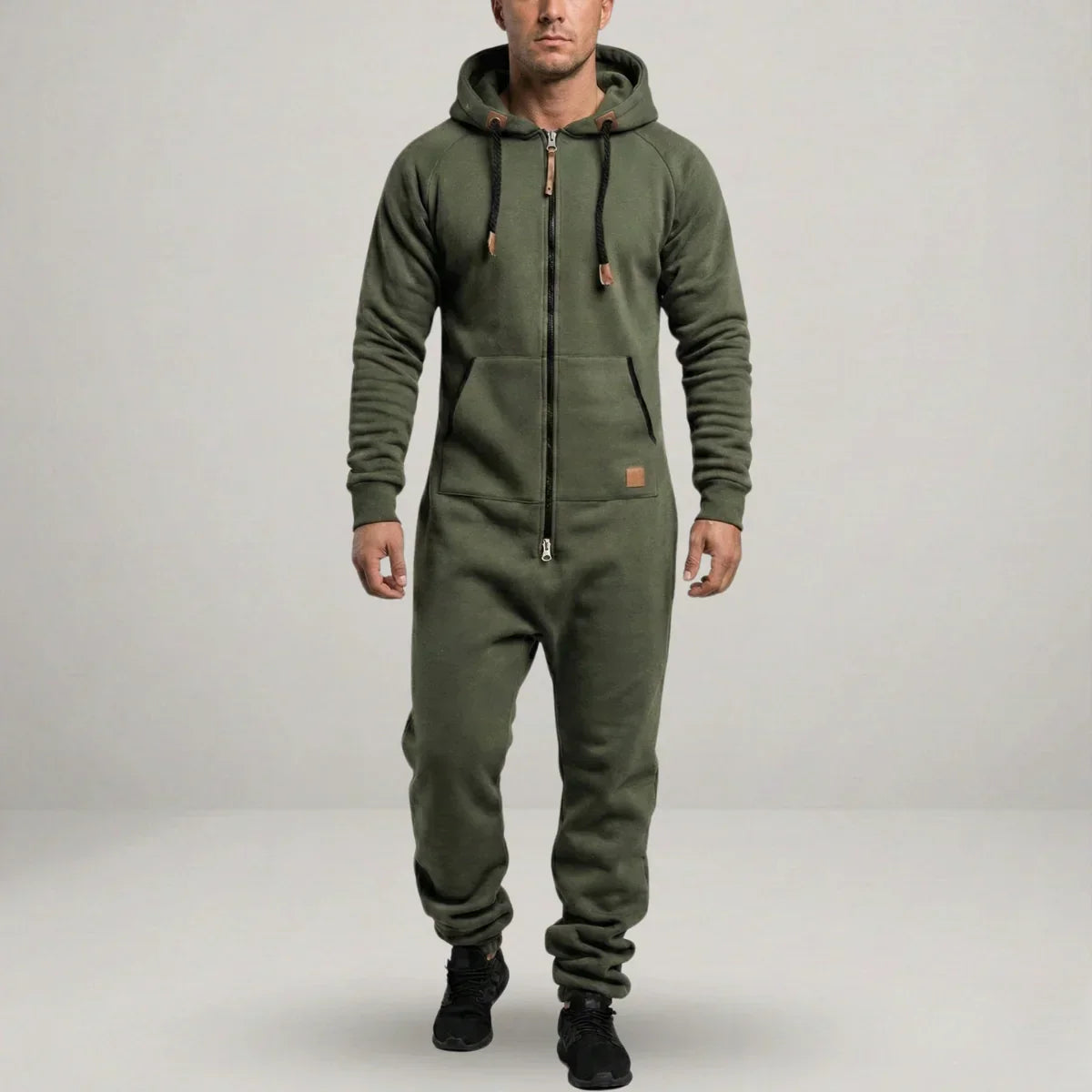 Prima Scelta | Tuta in pile con cappuccio e zip Cozy