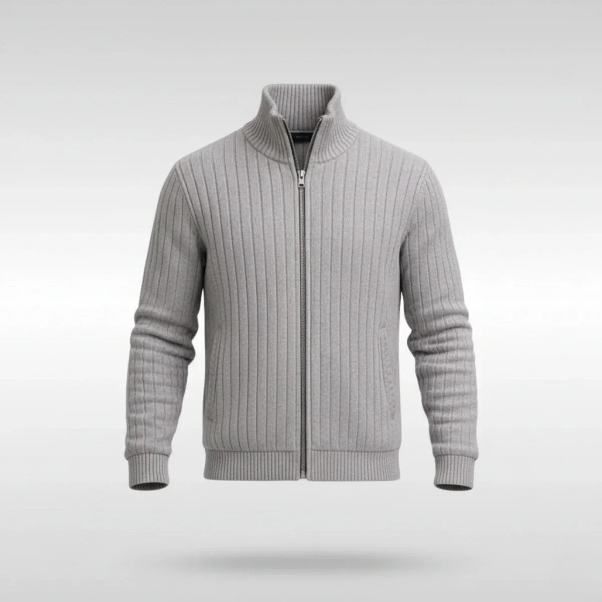 Prima Scelta | Elegante giacca classica con cerniera – RibbedWarm™