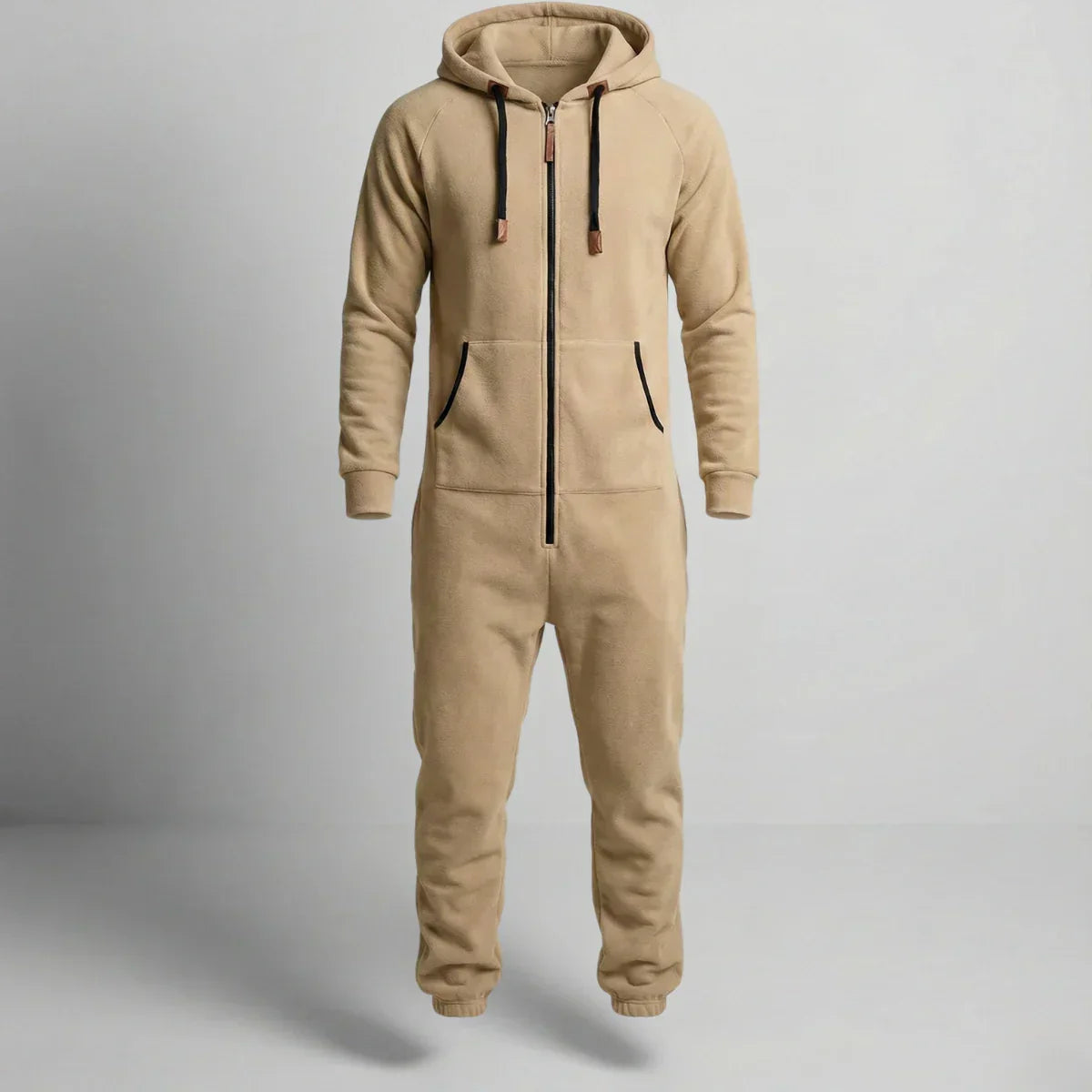 Prima Scelta | Tuta in pile con cappuccio e zip Cozy