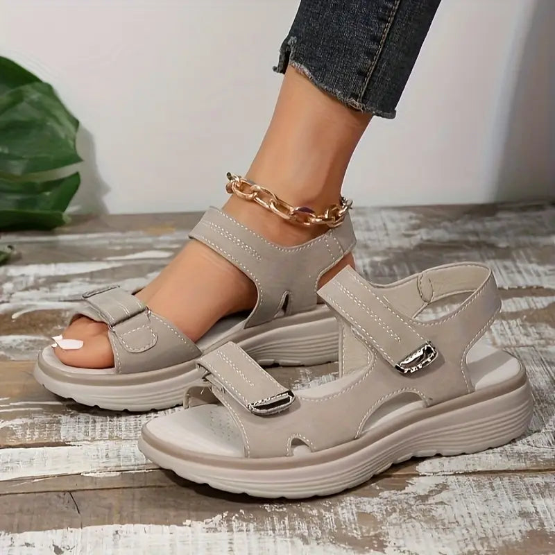 Prima Scelta | Sandali Comodi da Donna con Velcro ActiveStep™