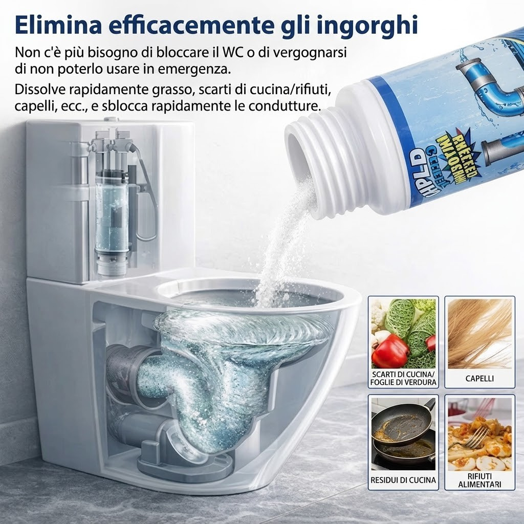 Prima Scelta | Disotturante a Schiuma Attiva – WildTornado™ Pro