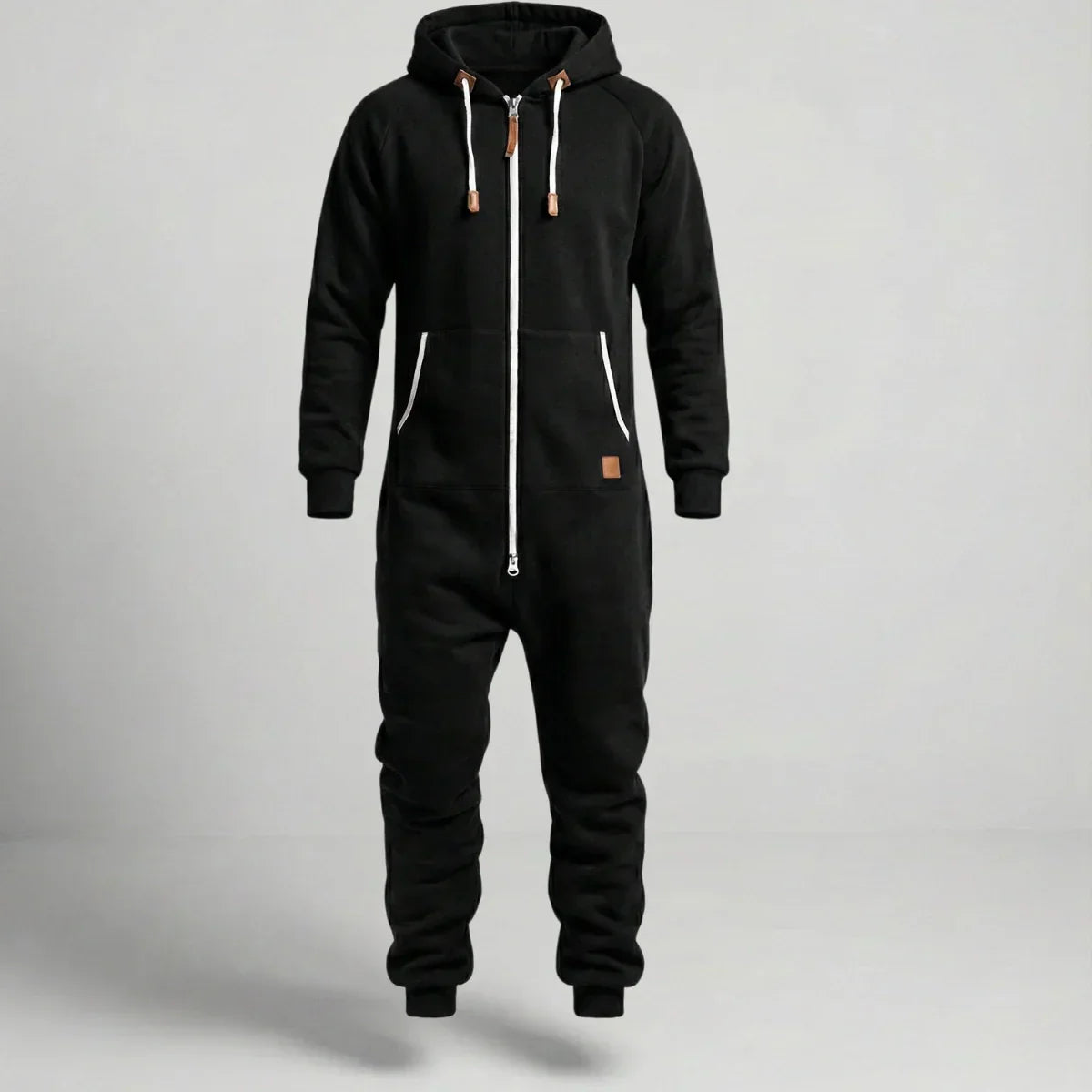Prima Scelta | Tuta in pile con cappuccio e zip Cozy