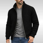 Prima Scelta | Elegante giacca classica con cerniera – RibbedWarm™