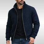 Prima Scelta | Elegante giacca classica con cerniera – RibbedWarm™
