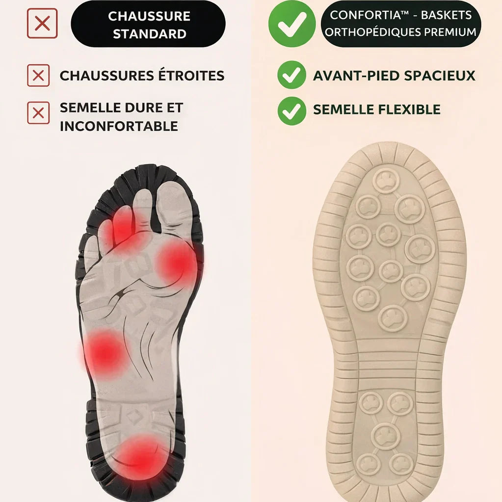 Prima Scelta | Sneakers ortopediche di alta gamma - Confortia™