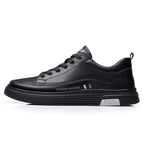 Sneaker Casual in Vera Pelle | Modello Flat Sport