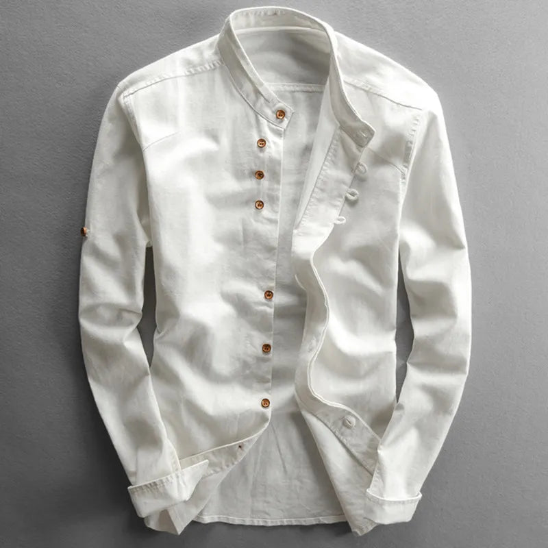 Prima Scelta | Camicia con Collo alla Coreana Osaka™