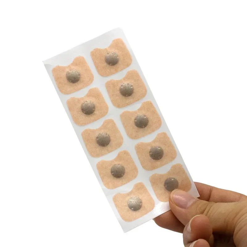 30/90/180/300Pcs Nose Breathing Patches Magnetic Suction Iron Nasal Strips Increase Air Improve Sleeping Reduce Snoring Tools