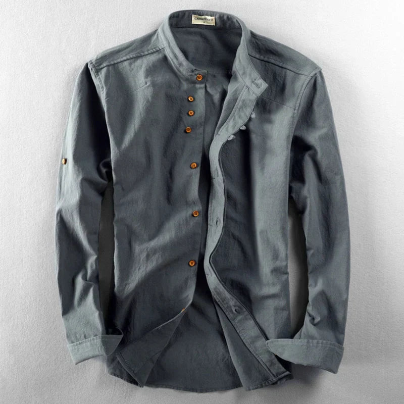 Prima Scelta | Camicia con Collo alla Coreana Osaka™