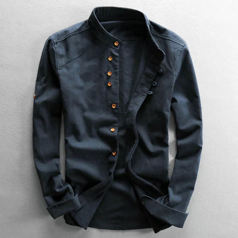 Prima Scelta | Camicia con Collo alla Coreana Osaka™