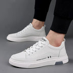 Sneaker Casual in Vera Pelle | Modello Flat Sport