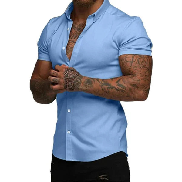 Camicia Slim Prima Scelta EasyFit™ | Stile e Comfort con Tecnologia Stretch 4D