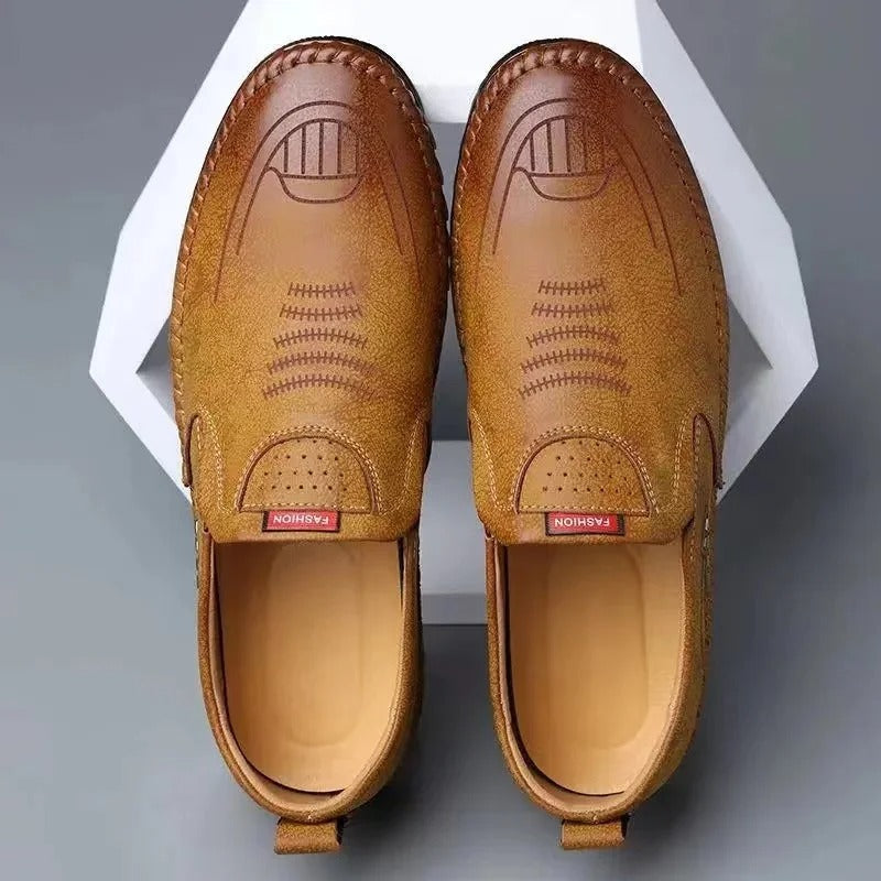 Prima Scelta | Mocassini slip-on in pelle da uomo
