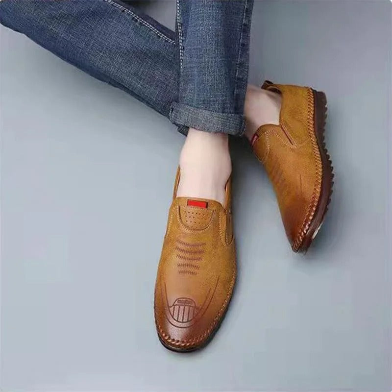 Prima Scelta | Mocassini slip-on in pelle da uomo